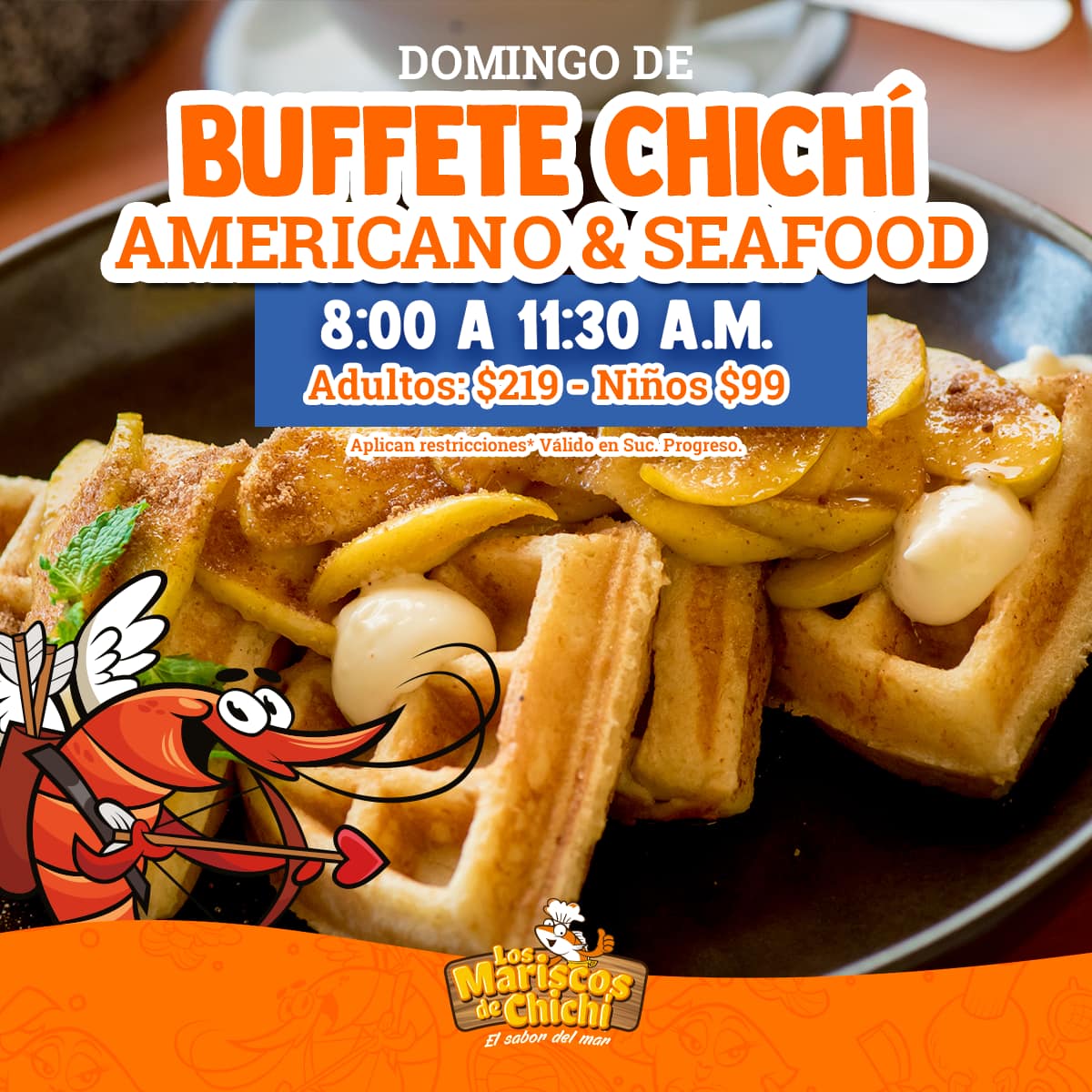 Vive este fin de semana largo en los Mariscos de Chichi – Yucatán a la mano